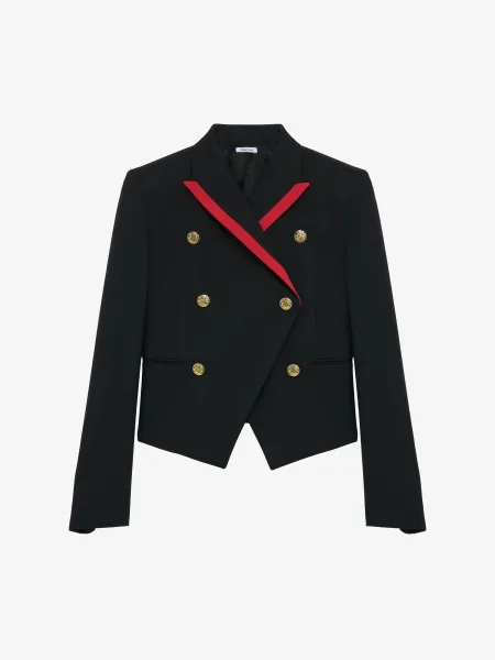 Uniform Double-breasted Jacket