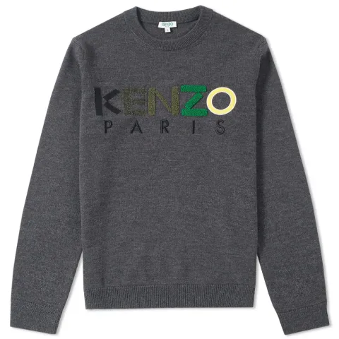 Logo Crew Knit