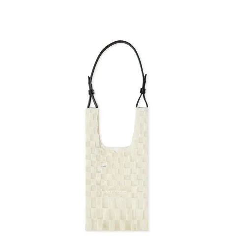 Sheer Ichimatsu Market Bag Small