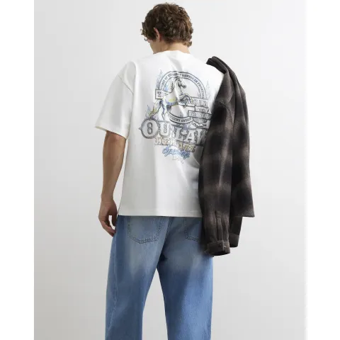 River Island Cotton Outlaw Heritage T-Shirt