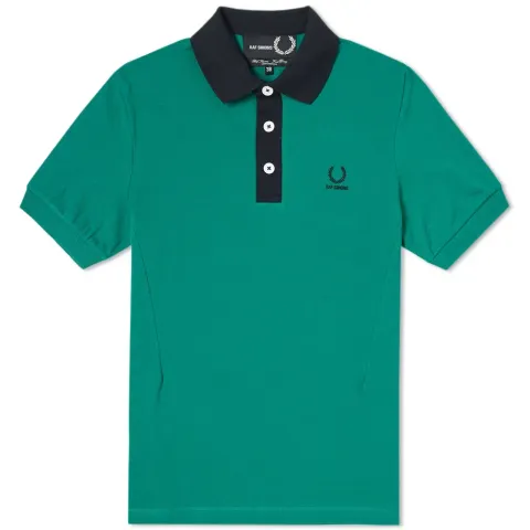 Contrast Collar Polo