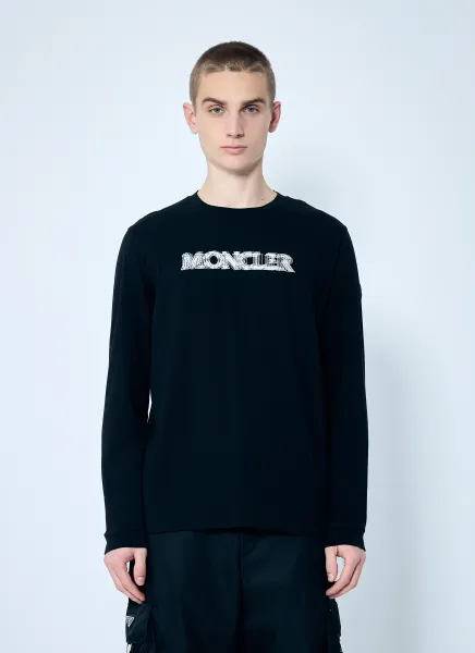 Logo Print Long-Sleeve T-Shirt
