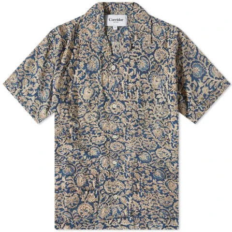 Handblock Print Vacation Shirt