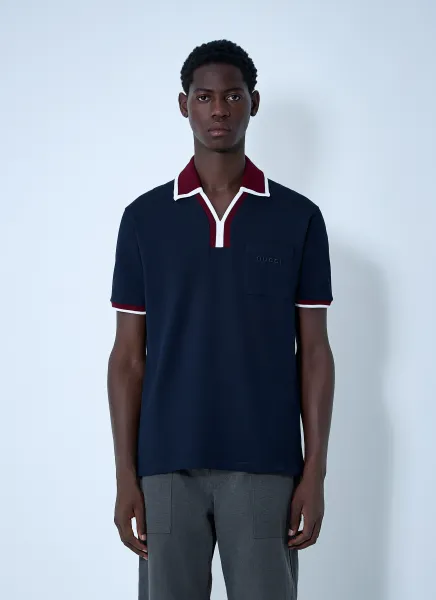 Logo Motif Polo Shirt