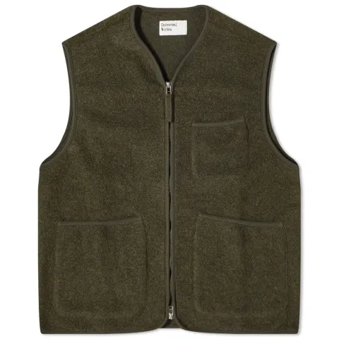 Wool Fleece Zip Gilet - END. Exclusive