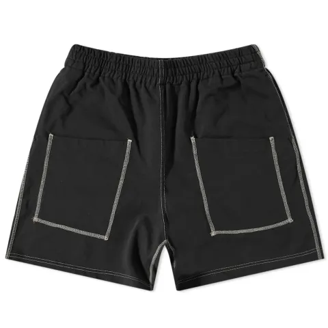 Contrast Stitch Sweat Short