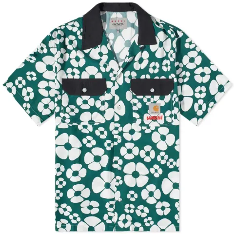 x Carhartt WIP Short Sleeve Floral Work Shirt
