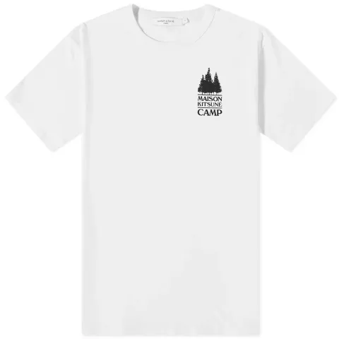 Maison Kitsuné Camp Logo T-Shirt