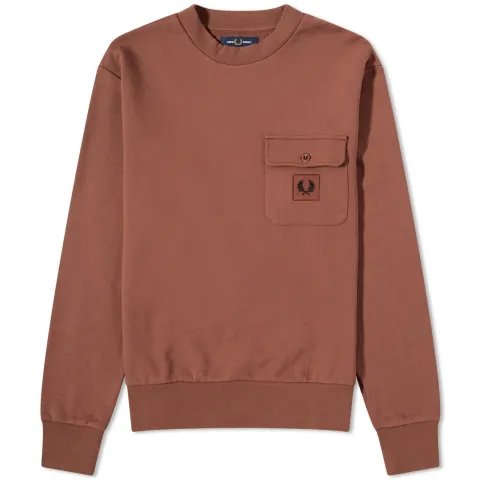 Badge Crew Sweat