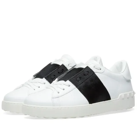 Pony Skin Open Low Top Sneaker