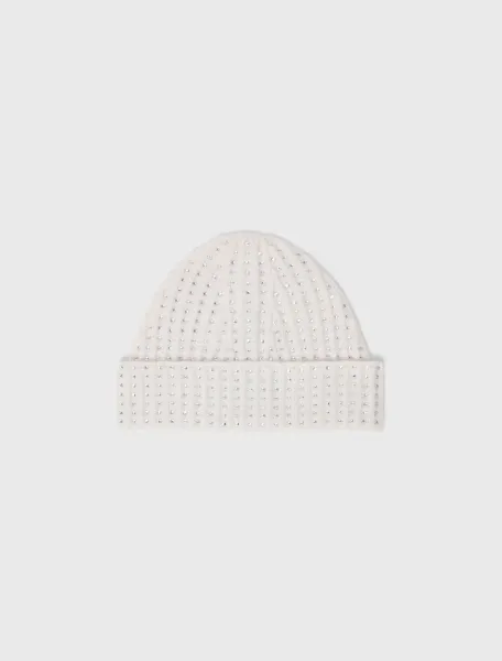 Wool and rhinestone hat