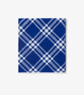 Check Cotton Towel in Knight