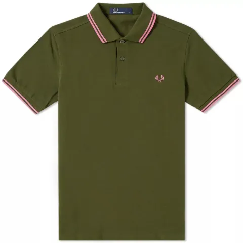 Fred Perry Slim Fit Twin Tipped Polo