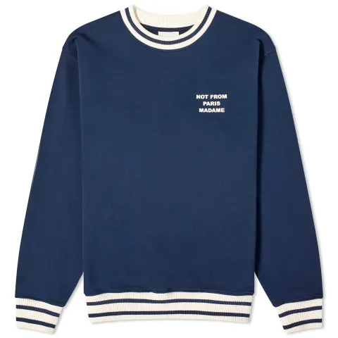 Sport Slogan Crew Sweat