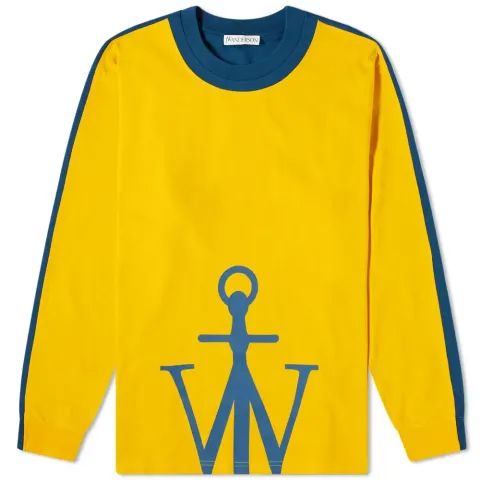 Long Sleeve Half Anchor T-Shirt