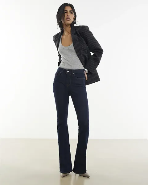 River Island Mid Rise Bootcut Jeans