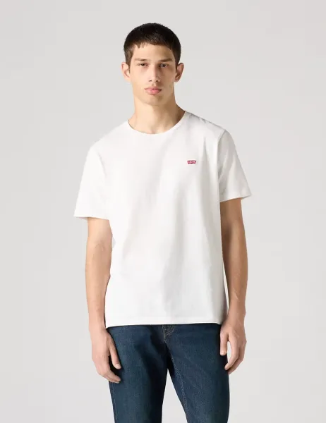 Levi's Levi's Original Housemark Pure Cotton Jersey T-Shirt White