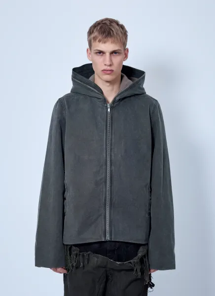 Zip-Up Hooded Jacket