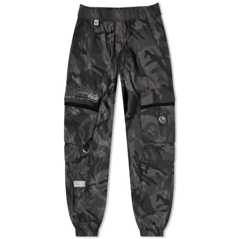 AAPE Nylon Camo Cargo Pants