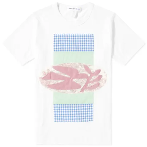 Comme des Garcons SHIRT x Alexis Beauclair Gingham Shield Tee