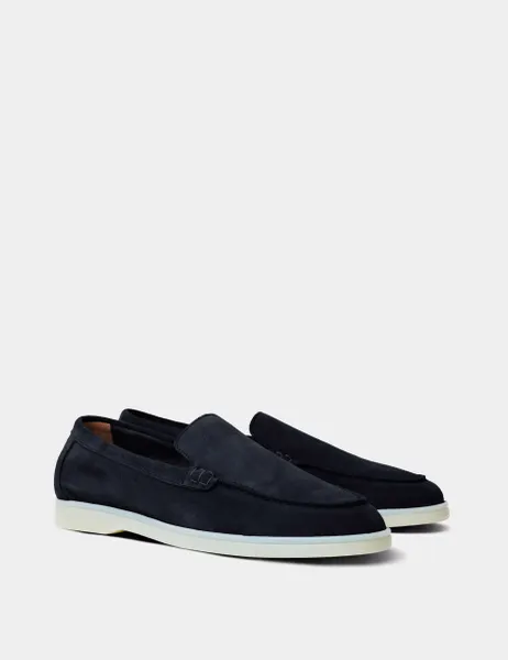Hawes & Curtis Suede Loafers