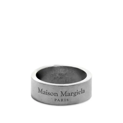 Text Logo Band Ring