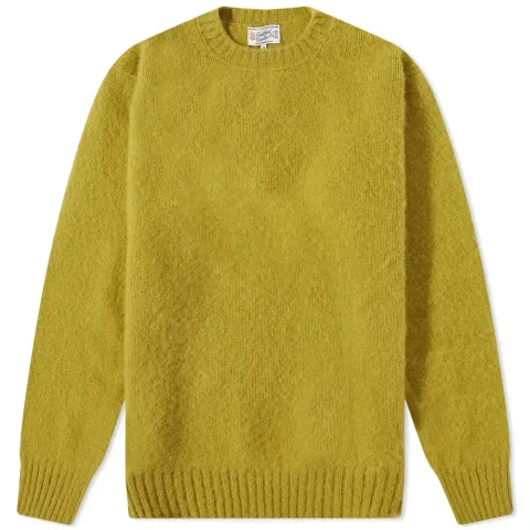 Shetland Woollen Co. Shaggy Crew Knit