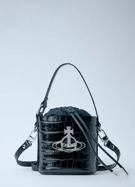 Daisy Drawstring Bucket Bag