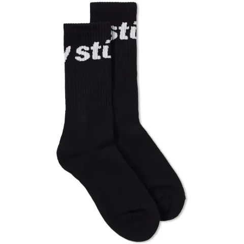 Jacquard Logo Sock
