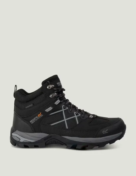 Regatta Samaris III Waterproof Walking Boots Black