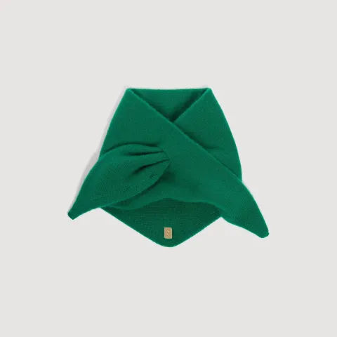 SANDRO Tie-up wool and cashmere bandana