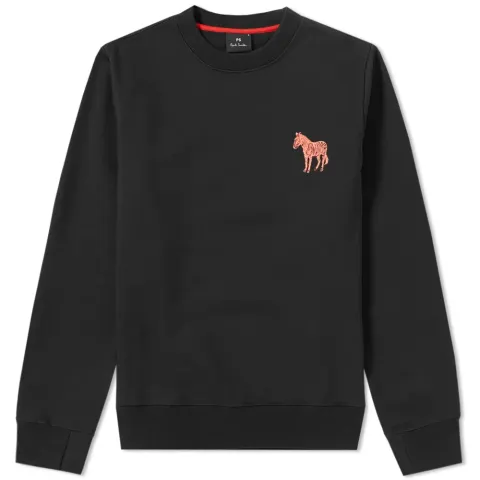 Embroidered Zebra Sweat