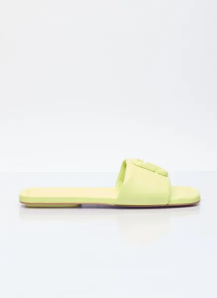 The J Marc Leather Slides