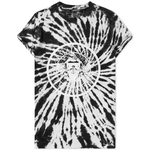 Tie Dye Circle Logo Tee