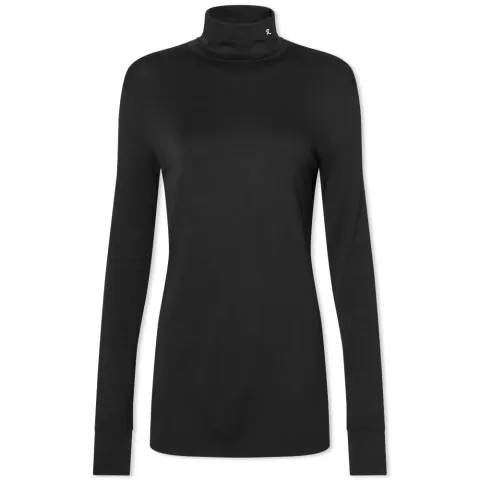 Ribbed Roll Neck
