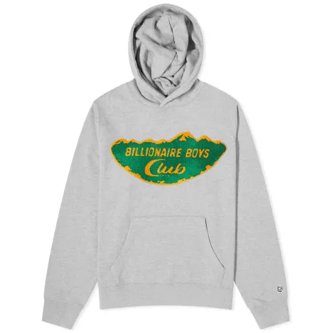 Chenille Mountainscape Popover Hoodie