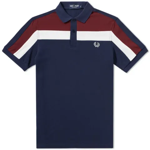 Fred Perry Colour Block Pique Polo
