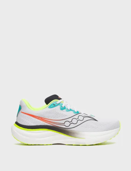 Saucony Ride 19 Trainers White Mix