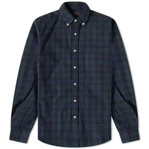 Indigo Tartan Check Shirt