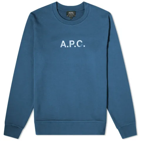 A.P.C. Stamp Logo Crew Sweat