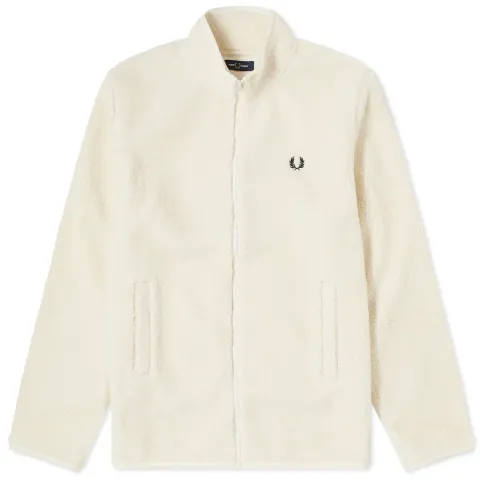 Zip Through Borg Fleece