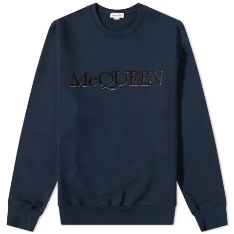 Embroidered Logo Crew Sweat