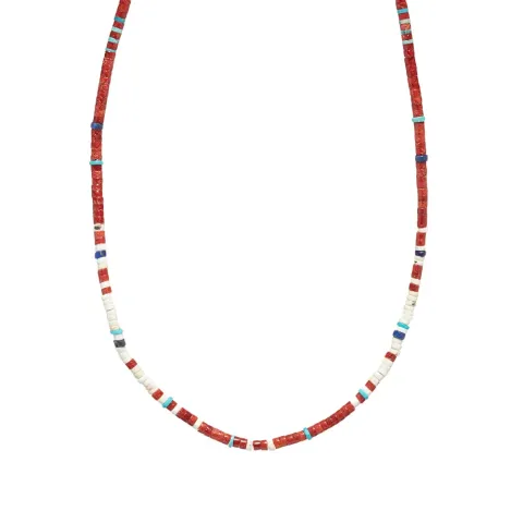 Tube Stone Necklace