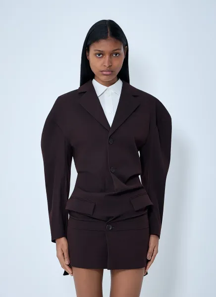 Tailored Blazer Mini Dress