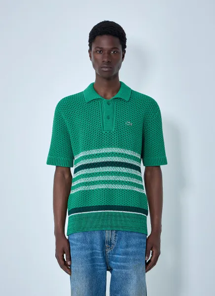 Knit Polo Shirt