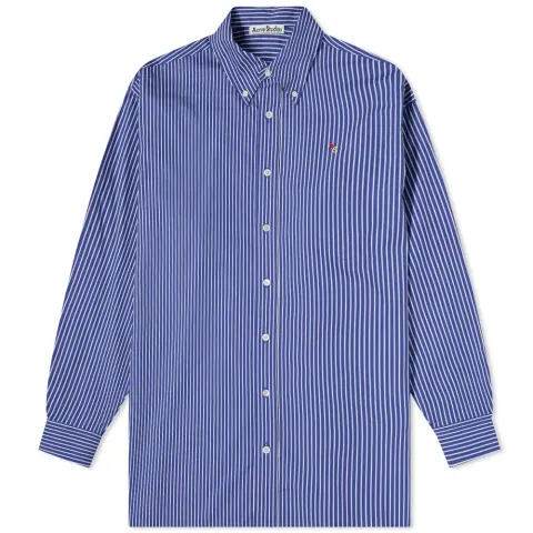 Spartan Stripe Button Down Shirt