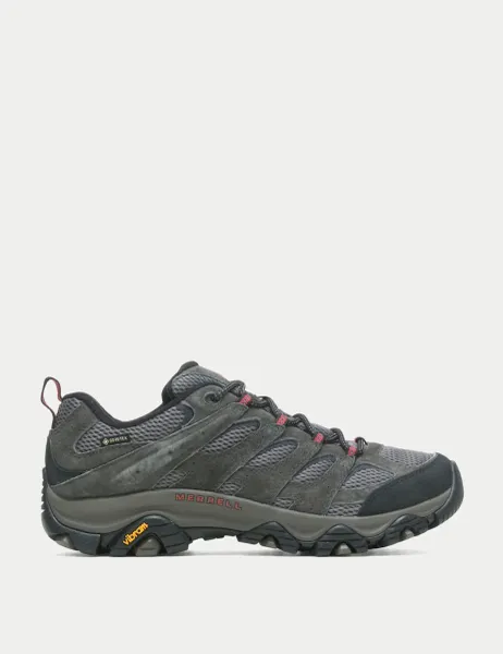 Merrell Moab 3 GTX Suede Walking Shoes Grey Mix