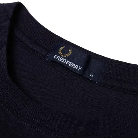 Fred Perry Crew Neck Plain Tee