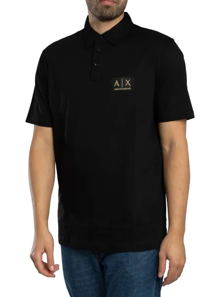 Armani Exchange Box Logo Polo Shirt