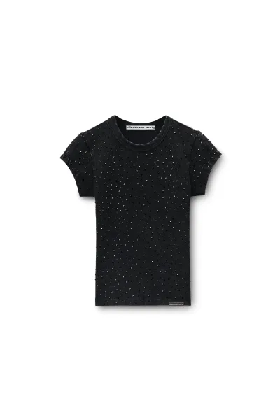 Crystal Hotfix Baby Tee